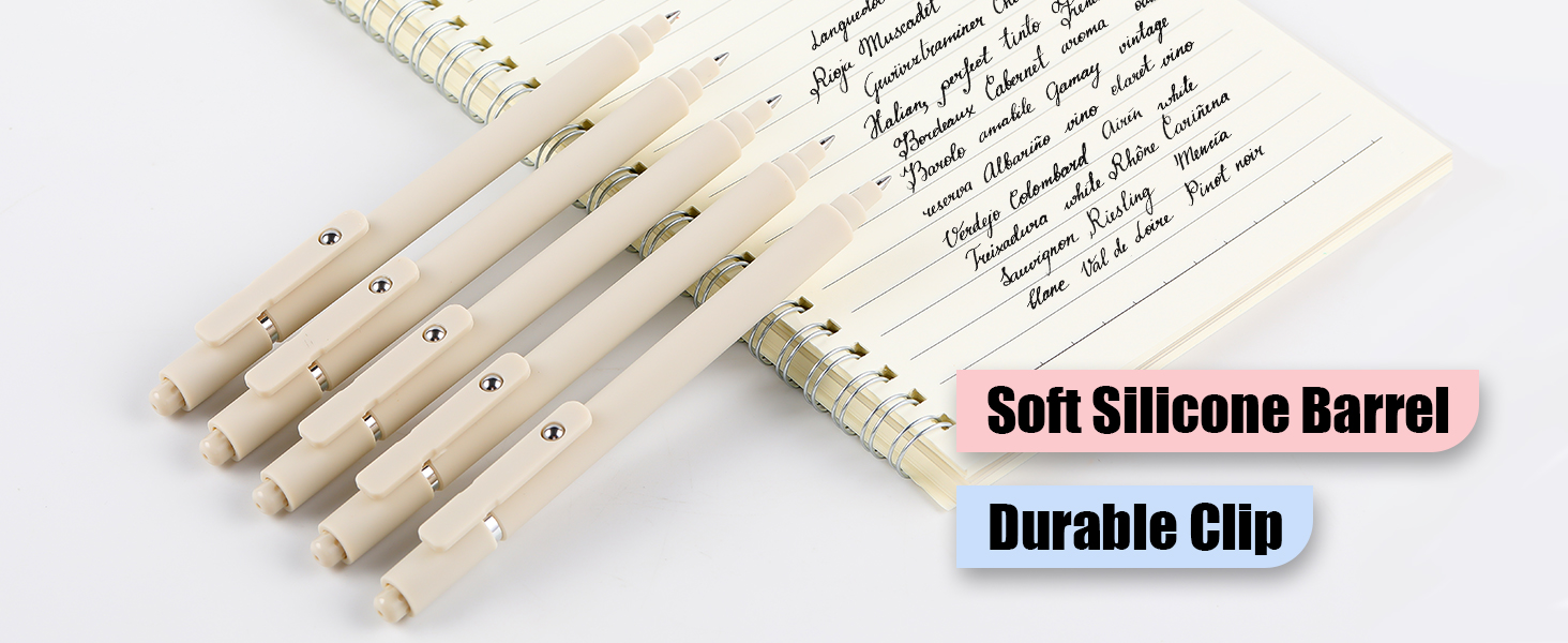 RIANCY Aesthetic Pens Beige Pens