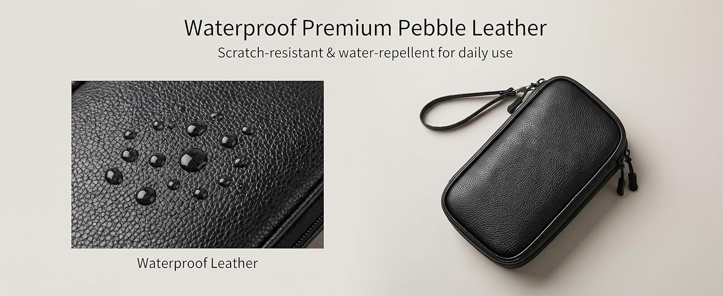 waterproof leather