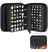 Fireproof Pin Display Book for Collectors, 6 Pages Enamel Pin Display Case, Travel Pin Trading Bo...