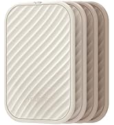 TOURIT Slim Ice Packs for Lunch Boxes and Coolers, 4 Pack Reusable Lunch Box Ice Packs, Long Last...