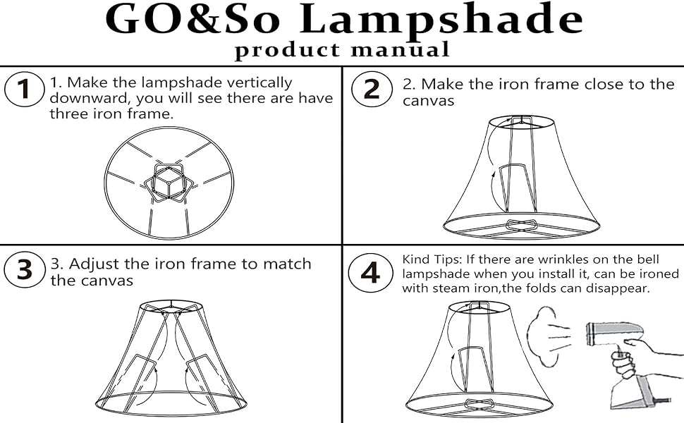 easy install lampshades