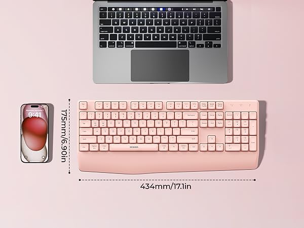 bluetooth keyboard with number pad