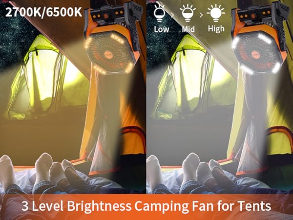 outdoor camping fan