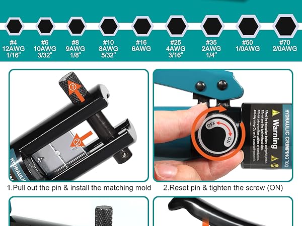hydraulic crimping tool