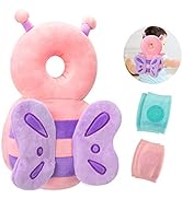 Toddler Baby Head Protection & Baby Knee Pads for Crawling and Walking, Babies Head Safety Pad Cu...
