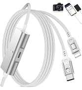 USB C to for Lightning Cable Hard Drive DSLR Camera Data Transfer Cord 4FT | for iPhone 14 13 12 ...