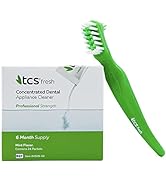 TCS Fresh Dental Appliance Cleaner Set - Professional Strength Concentrated Retainer Cleaner Solu...