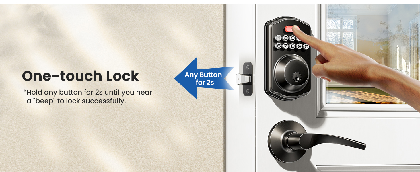 keypad deadbolt