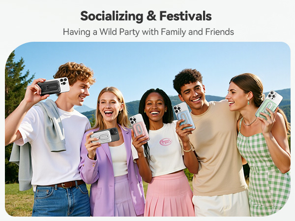 Haloun Magnetic Power Bank green -5-4m