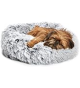 Barkbox Dog Bed, 2-in-1 Memory Foam Donut Cuddler Dog and Cat Bed, Calming Orthopedic Joint Relie...