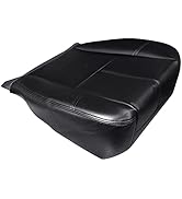 GXARTS Driver Side or Passenger Side Bottom Leather Seat Cover Compatible with GMC Chevy Tahoe Su...