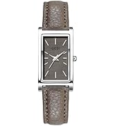 FANMIS Vintage Women's Rectangle Wristwatch Classic Ladies Analog Quartz Watch Ultra-Thin Ladies ...