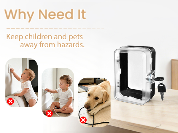 outlet cover box baby proofing