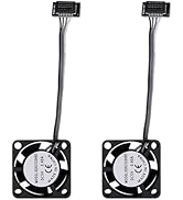 2PCS P1P/P1S DC5V 2510 Extruder Hotend Cooling Fan of Bambu Lab 3D Printer Accessories, 25x25x10m...