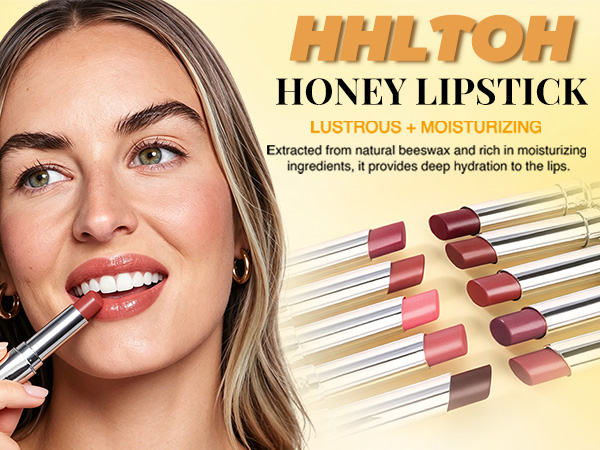 Tinted Lip Balm for Women, Hydrating Lip Oil Stick Lipstick for Mature Skin