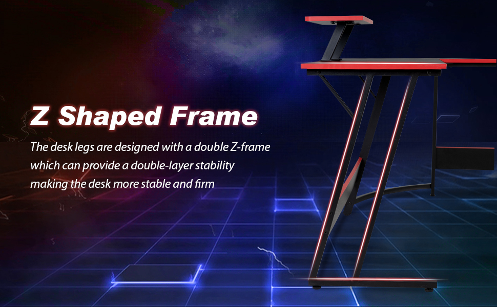 L Shaped Desk Corner Gaming Desk