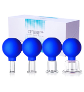 Facial Cupping Therapy Set Glass