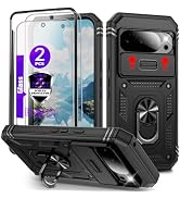YmhxcY for Pixel 10 Pro XL Case with Camera Cover Slider, 2*Tempered Glass Screen Protectors,Buil...