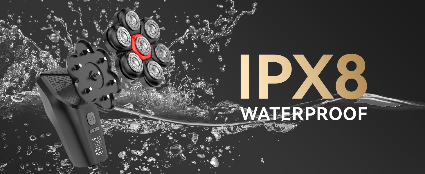 IPX8 Waterproof