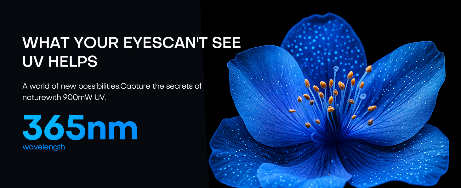 edc flashlight with red leaser and uv light