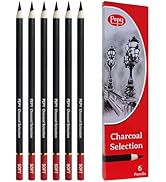 Pepy Charcoal Soft, Box of 6 Pencils