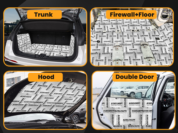 sound deading material for cars