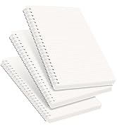 RETTACY Graph Grid Paper Notebook, 3-Pack, 160 Pages per Pack, A5 Medium Size (5.7'' × 8.3''), 10...
