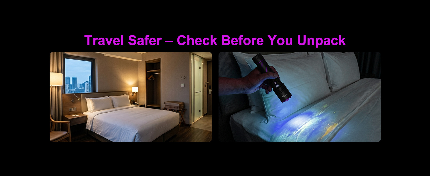 pet urine detector light