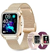 Smart Watch with Bluetooth Call (Receive/Dial) for Women, 1.6" HD Touch Screen Digital Watch Fitn...