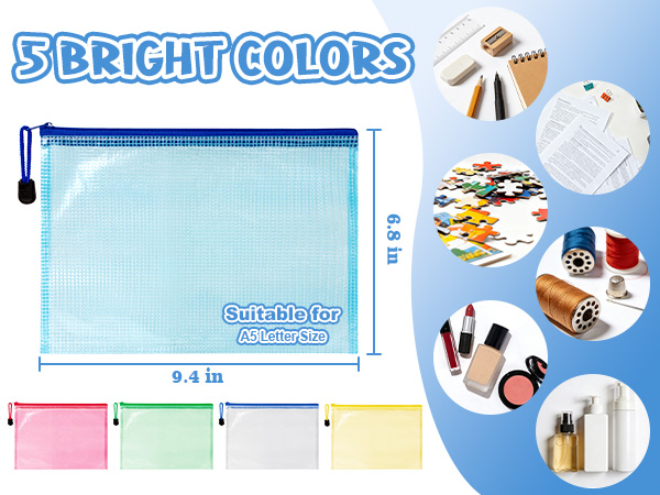 organizer bags zippered pouches for organization small mesh bags with zipper