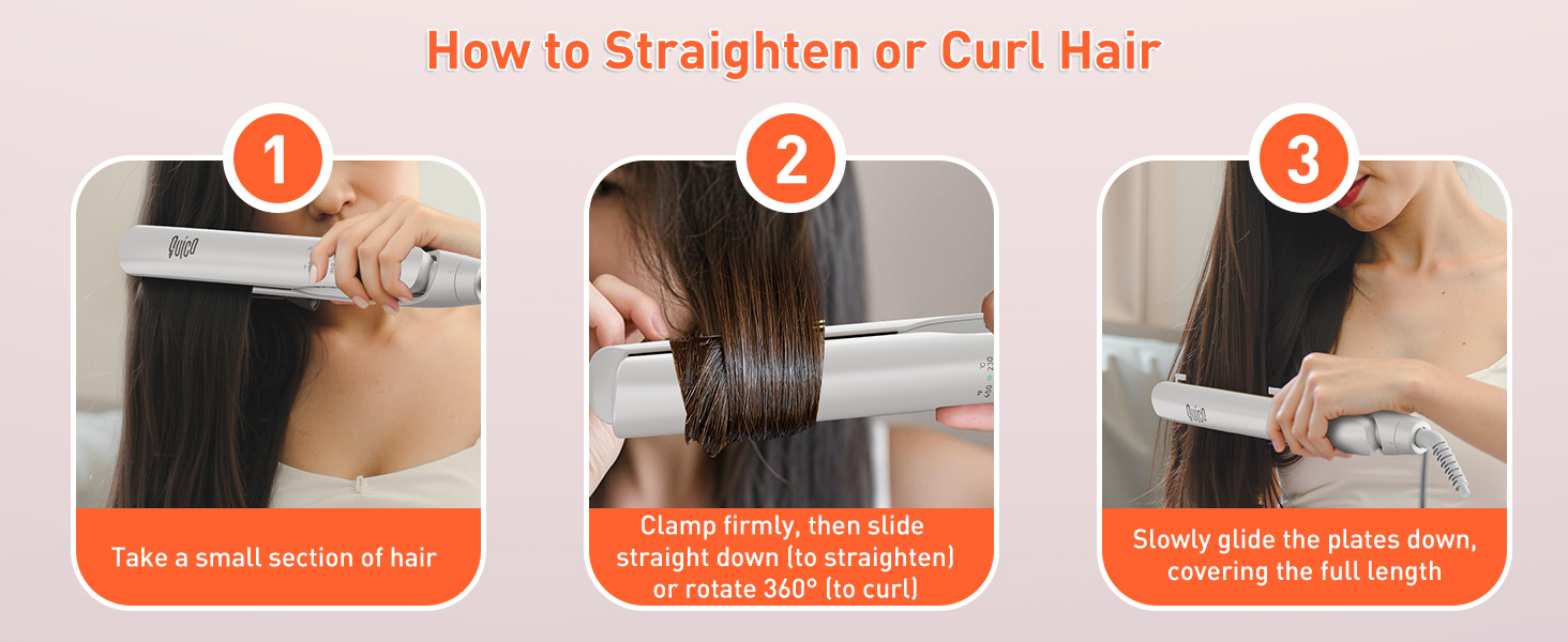 travel hair straightener