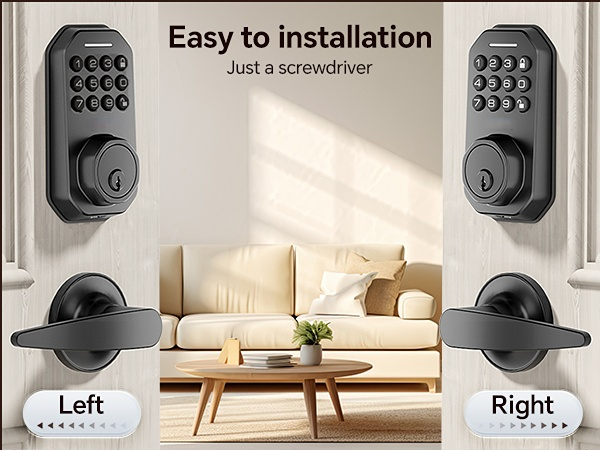 keyless entry door lock
