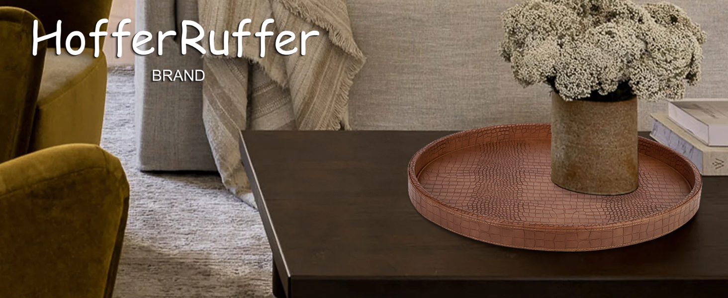 coffee table tray faux leather ottoman tray serving tray storage tray