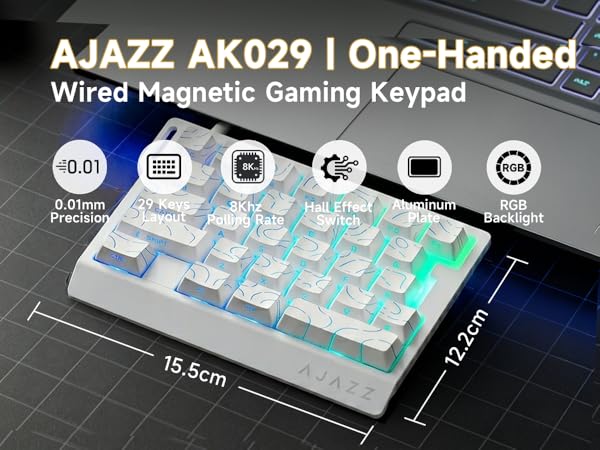 Magnetic Gaming Keypad
