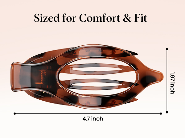 Sized for Comfort & Fit