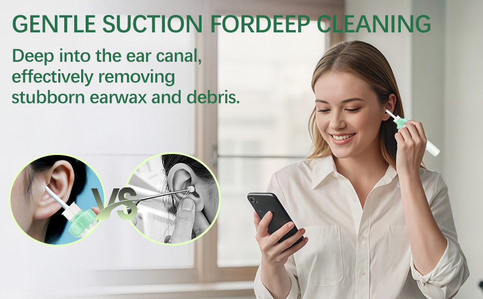 ear vacuum wax remover ear suction device
