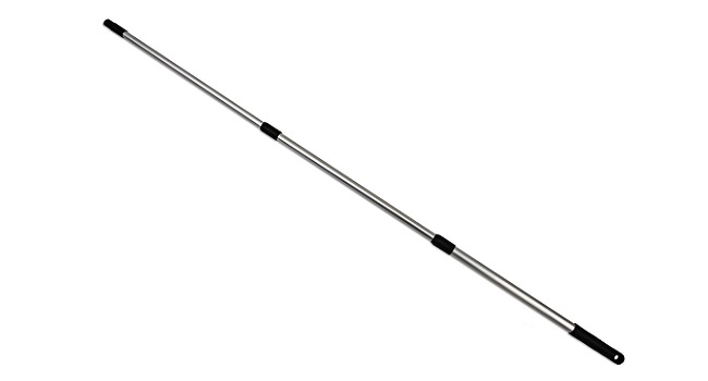 CleanAide Handheld Microfiber Flex Duster with Adjustable Telescopic Reach Pole