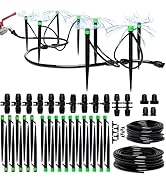 CARPATHEN Drip Irrigation System Kit - Complete Premium Garden Watering System with Adjustable Sp...