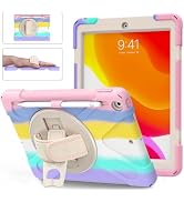 ZenRich iPad 9th Generation Case, iPad 8th/7th Generation 10.2 Case with Pencil Holder Kickstand ...