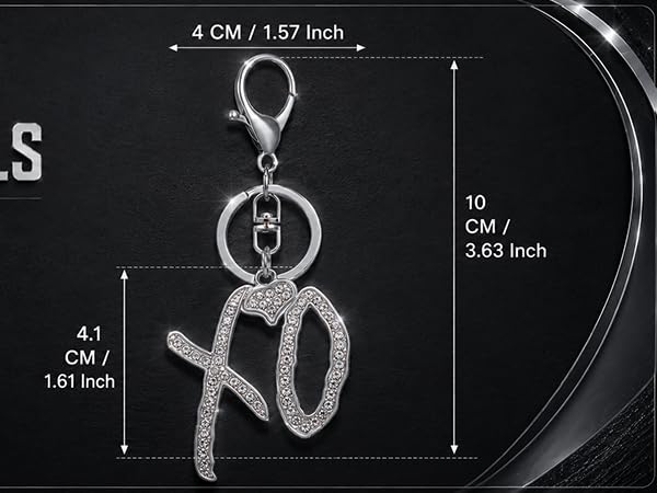 initial KeyChain for women
