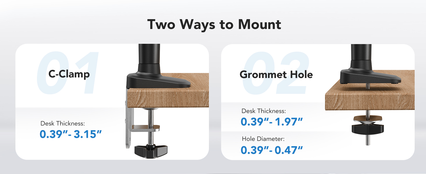 Two Ways to Mount
