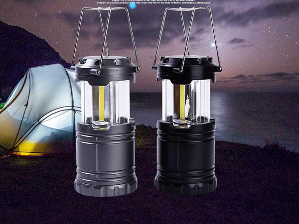 Portable LED Emergency Light Flashlight with Hook for Outdoor Hurricanes Hiking Power Outages