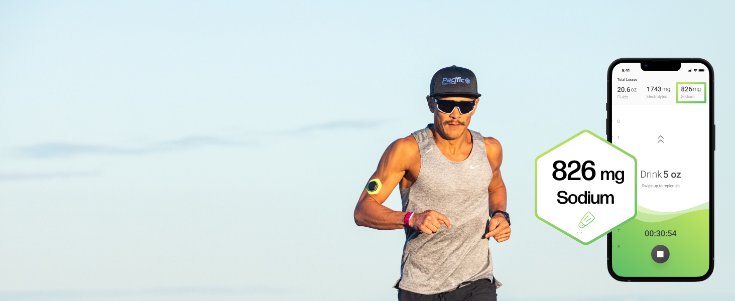 hydration feedback wearable,hydration feedback,performance wearable sensor,performance tracking