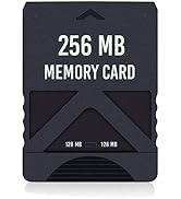 RGEEK 256MB High Speed Game Memory Card Compatible with Sony Playstation 2 PS2