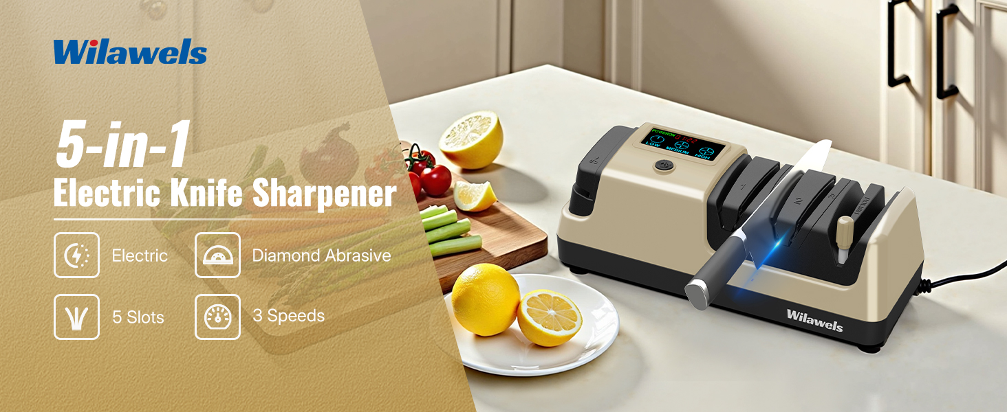 G01KS06 Electric Knife Sharpener