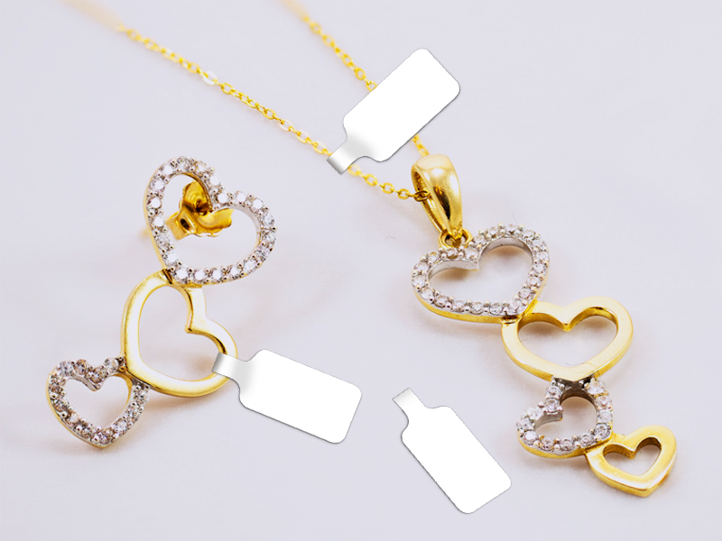 Blank Jewelry Tags Stickers