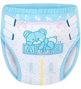 Littleforbig Soft Silky Underwear Comfortable Washable Reusable Adult Training Pants - Potty Pants S