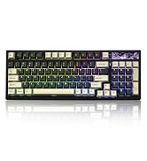 YUNZII YZ98 Gasket Mechanical Keyboard,99 Key Hot Swappable BT5.0/2.4G/USB-C Wireless NKRO 98% 18...