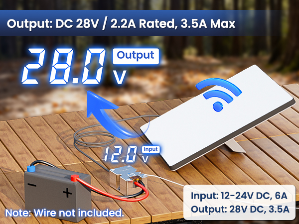 Starlink Mini 12V Adapter DC Step Up Converter