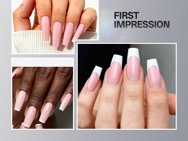 Clear False Nails Tips